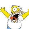 Les grimaces d'Homer Simpson